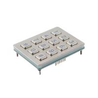 12 Keys 3x4 Matrix Stainless Steel Waterproof Keypad with Ergonomic Keyboard 4