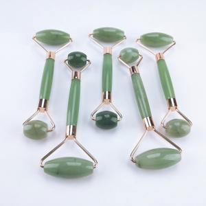 Wholesale silver bangle: Gemstone Jade Facial Massage Tool Gua Sha Scraping Massage Roller