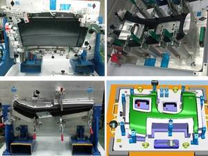 Wholesale interior parts: China Manufacturer Interior Plastic Part Ford Glove Box Checking Fixture