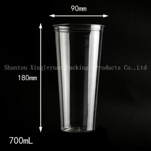 Wholesale Food Packaging: Disposable Plastic Cup Disposable Plastic Bubble Tea Cup