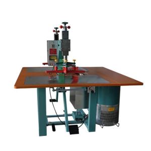 Wholesale pu leather machin: Double Head Foot Pedal High Frequency Welding Machine