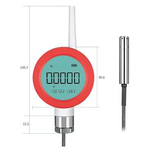 Wholesale ip66 waterproof: NB-IOT LORA 4G Wireless Oil Tank Fuel Water Level Transmitter Road Overflow Monitoring Level Sensor