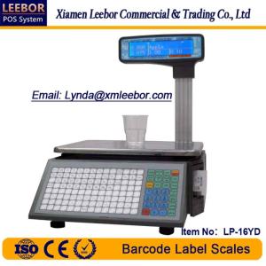 Wholesale hot sell printing machine: Barcode Label Scale, Supermarket Price Computing/ Printing Weighing Support Arabic/ Spanish/ Hindi