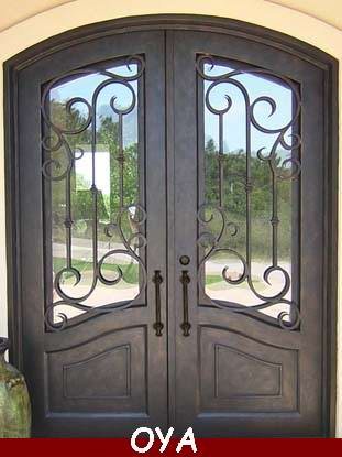 House Steel Main Entrance Door Design Double Iron Door(id:8933325