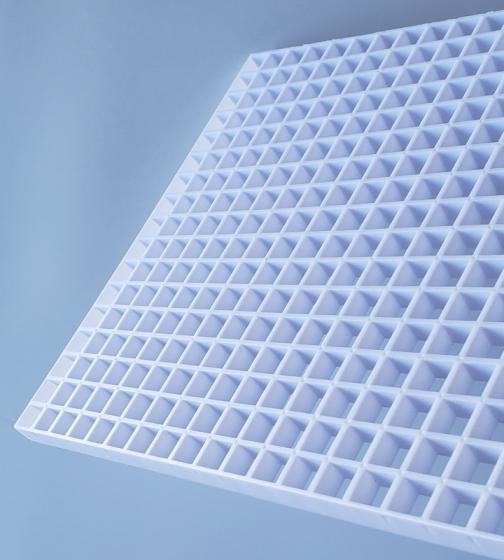 Plastic Egg Crate Grille Plastic Eggcrate Core Cell Panel Id