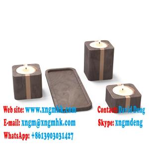 Wholesale custom cosmetic brush: Candle Holder,Decorative Candle Holder,Wooden Taper Candle Holder,Natural Wood Candle Holder