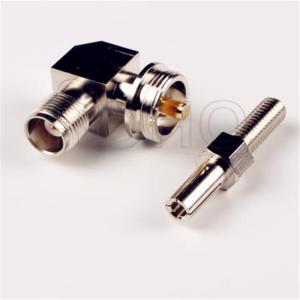 Wholesale coaxial connector: Right Angle SMA Female/Jack To TNC Male/Plug RF Coaxial Connector for Cable