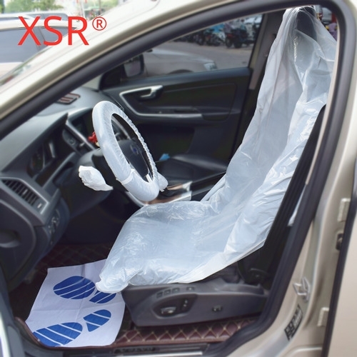 Sell PE disposable car seat protector covers car cleaning set kit 3 in 1 