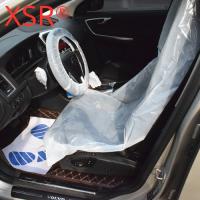 Disposable Plastic Car Seat Cover Set 5 in 1 Steering...
