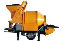 Sell concrete mixer with pump