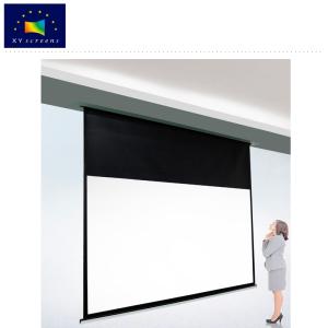 Wholesale i glass video: 150 Inch High Ceiling Motorized  4K 3D Home Cinema System  Projector Screen
