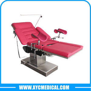 Wholesale obstetric operating table: Hospital Electric Gynecological Exam Bed Price Multi-functional Obstetric Delivery Table
