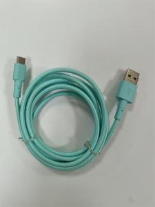 Wholesale braids: Fancy Color New Design Nylon Braided USB-A To Type C Cable