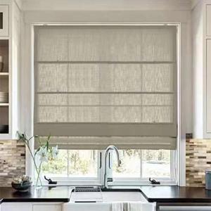Wholesale fabric window curtains: Fabric Roman Shades