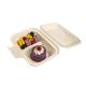 Biodegradable Disposable 100% Natural Paper Food Containers 10