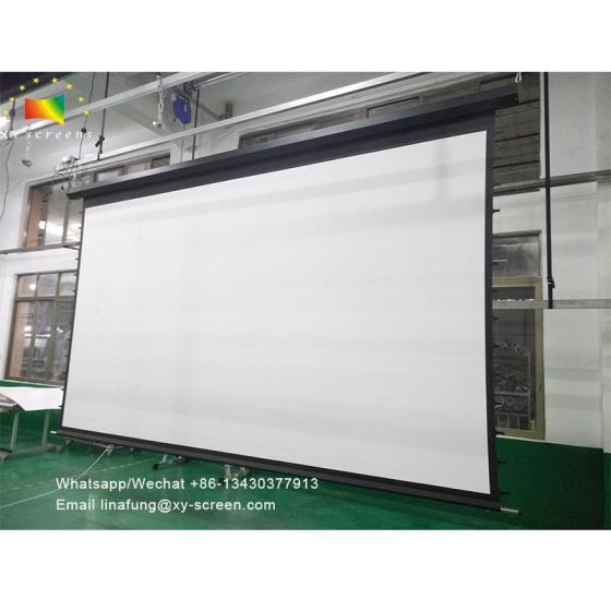 Large Venue Tab Tensioned Electrical Cinema Screen for Commercial Home ...