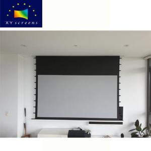 Wholesale screen projector: 100 Inch in Ceiling Motorized Tab Tension Projector Screen