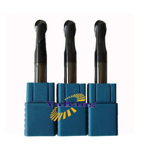 Wholesale ball end mill: Solid Carbide Ball End Mills with HRC45/52/62