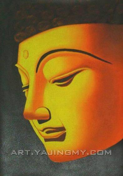 Buddha Oil Painting, Handmade Modern Art Oil Painting(id:3108874