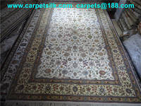 Sell handmade silk iranian carpet antique silk rug