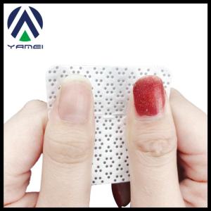 Wholesale t: Yamei 100PCS Nail Polish Remover Pads Cleaning Cosmetics Nail Magic Cotton Pads