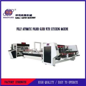 Wholesale Packaging Machinery: Fully Automatic Folder Gluer Stitching Machine     Cardboard Stitching Machine