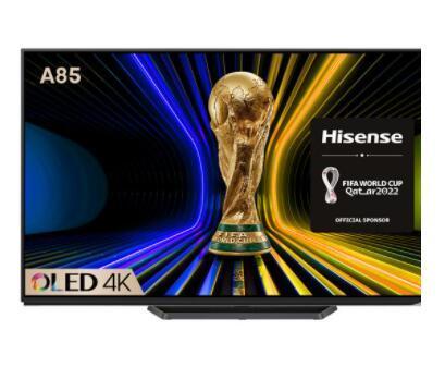 Sell HISENSE 55A85HTUK 55-inch Smart 4K Ultra HD HDR OLED TV only $480