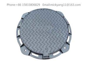 Wholesale manhole cover: Ductile Iron Manhole Cover EN124
