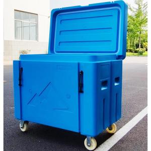 Wholesale car video: Insulated Dry Ice Storage Container with Lid and Casters Best Insulated Contianer Storing Dry Ice
