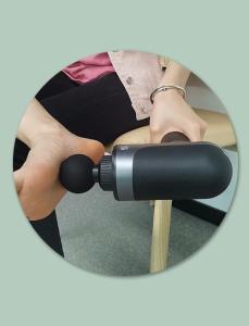 Wholesale feet massager: Massage Gun On Feet
