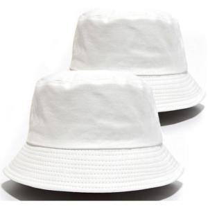Wholesale custom logo design: Visor Sun Custom Logo Embroidery Plain Bucket Hat Fisherman Custom Designed Women Double Bucket Hat