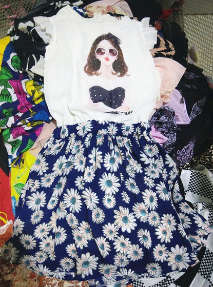 Lady Silk Dress Wholesale Used Clothng image