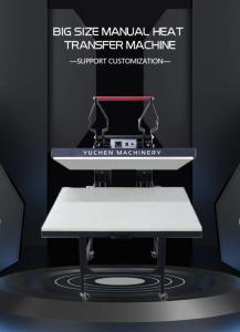 Wholesale clothing sports: YC-5BMAX- Large Manual Heat Transfer Machine