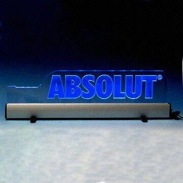 Custom LED Acrylic Edge Lit Sign Display Wholesale(id:8423779). Buy ...