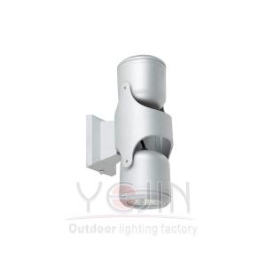 Wholesale gu10 led light: LEDDouble Up Down Hanging Light Outdoor Decoration Wall Lamp Alos GU10     LED Wall Light Exporter