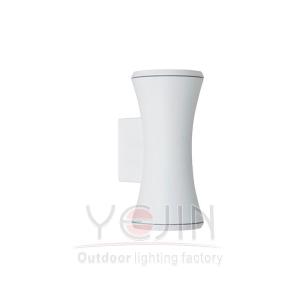 Wholesale home lighting: Double GU10 Home Lighting Outter Fixture Coutryard Decoration Zhongshan YJ-007    GU10 Lamp Fixtures