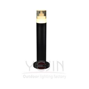 Wholesale acrylic cylinder: Acrylic AL Black YJ-5101A Garden Lights Wholesale    Outdoor Light Courtyard