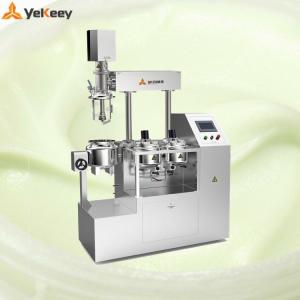 Wholesale big pots: ZJR-5 Small Scale PLC Laboratory Vacuum Emulsifying Machine for Cosmetic Cream Lotion