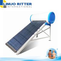 Pressurized Solar Water Heater with Heat Pipes