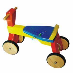 wooden baby bike