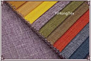 Wholesale upholstery fabric: Faux Linen Sofa Fabric, Upholstery Fabric  YH-02