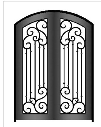 Decorative Wrought Iron Door Id Product Details View Decorative Wrought Iron Door From Quanzhou Zenith Iron Artwork Co Ltd Ec21