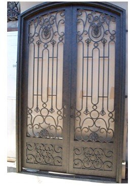 Hand Forged Wrought Iron Door(id:5452166) Product details - View Hand ...