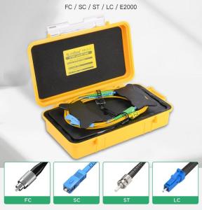 Wholesale optical case: LC/FC/SC Multimode Otdr Dead Zone Eliminator Fiber Jumper Box OTDR Test Extension Cord OTDR Cable