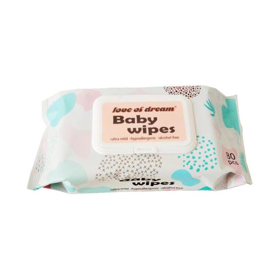 Sell Biodegradable Bamboo Wet Grooming Water Eco Baby Wet Wipes