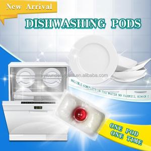 Wholesale dish detergent: OEM 10g 2 in 1 Kitchen Eco Dish Washing Tablet Dishwasher Detergent Cleaner