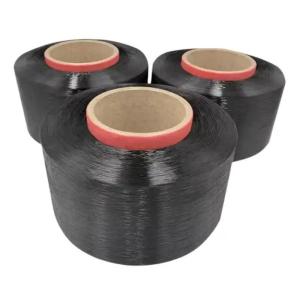 Wholesale car care product: 200D Black Hot Melt Polyester Yarn