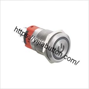 Wholesale sell switch: GQ16A  Metal Push  Button Switch Hot Sell  Manufacturer LED Light Momentary Latch