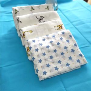 Soft Cotton Muslin Fabrics for Baby Swaddle Blankets 