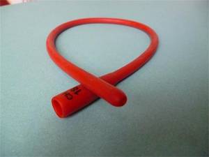 Wholesale Urological Supplies: Red Latex Catheter with Open Tip